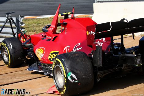 Carlos Sainz Jnr, Ferrari, Zandvoort, 2021