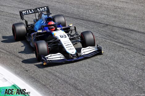 George Russell, Williams, Monza, 2021