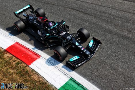 Lewis Hamilton, Mercedes, Monza, 2021