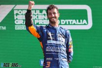 Ricciardo says his Monza win “reassured everyone” at McLaren