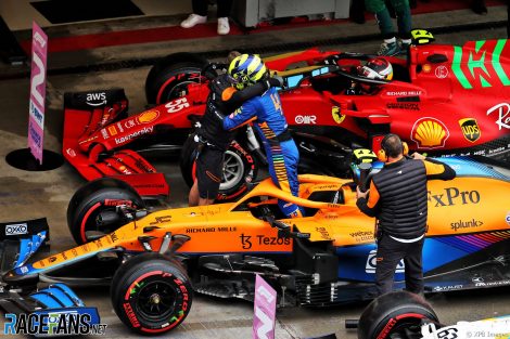 Lando Norris, McLaren, Sochi Autodrom, 2021