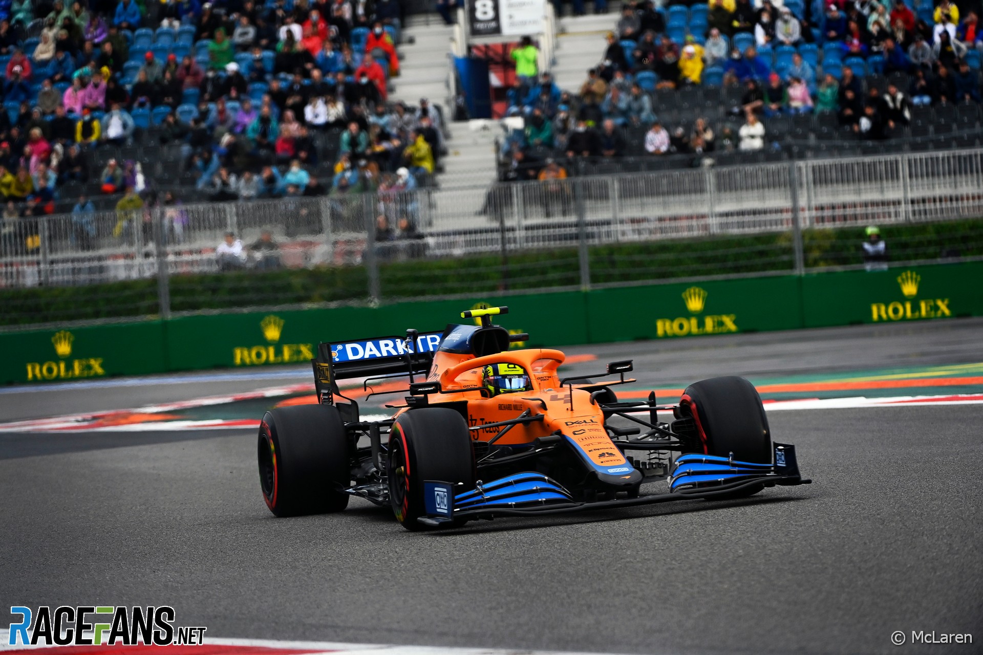 Lando Norris, McLaren, Sochi Autodrom, 2021
