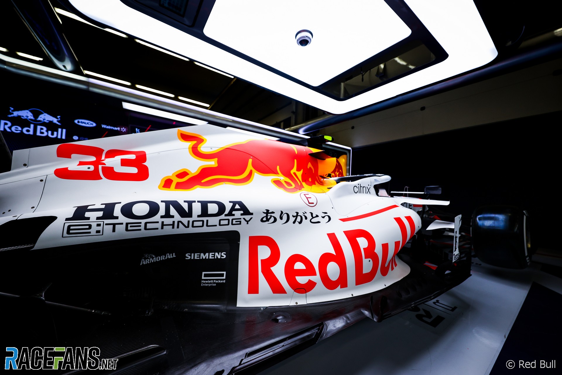 Red Bull's Honda tribute livery, 2021