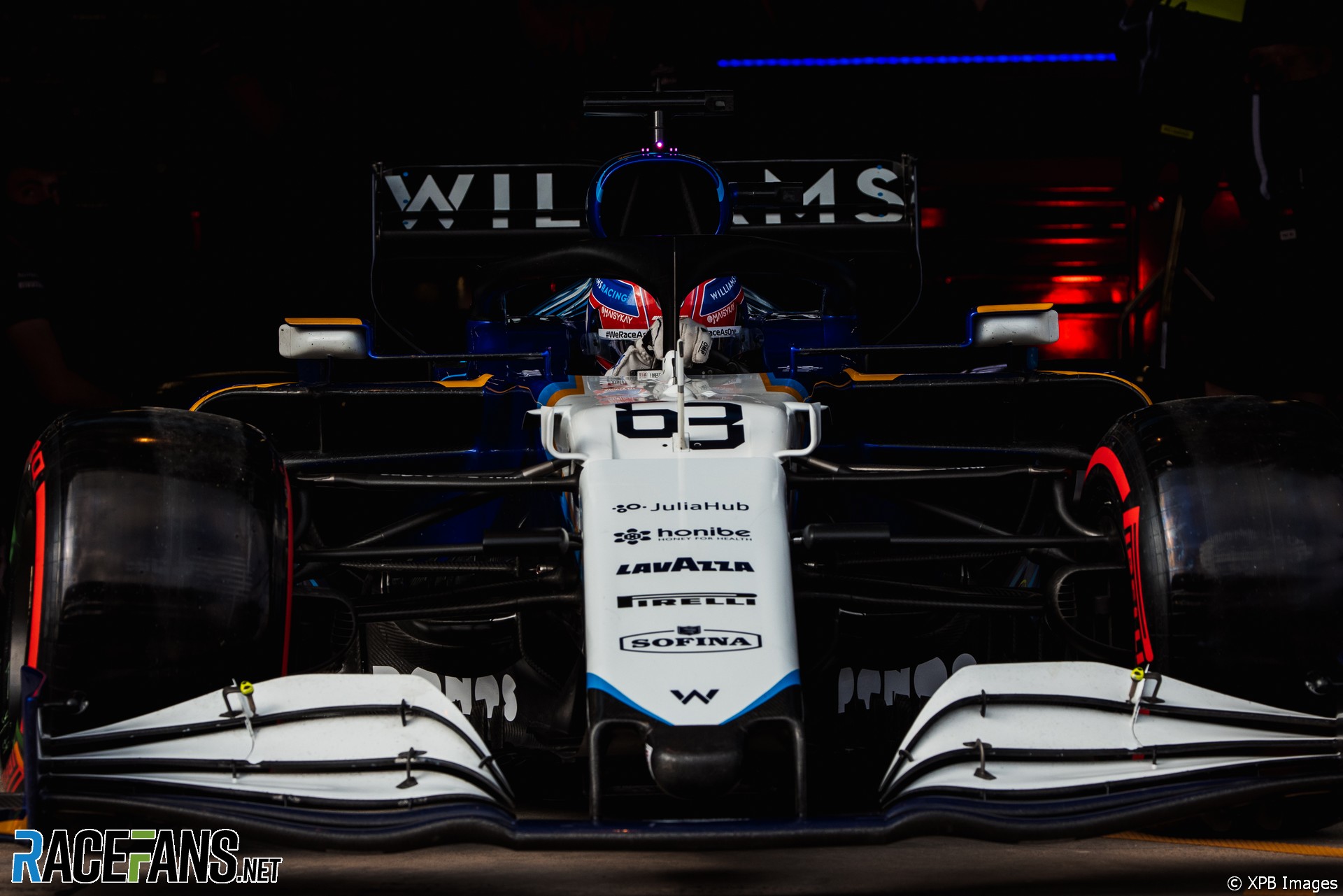 George Russell, Williams, Istanbul Park, 2021