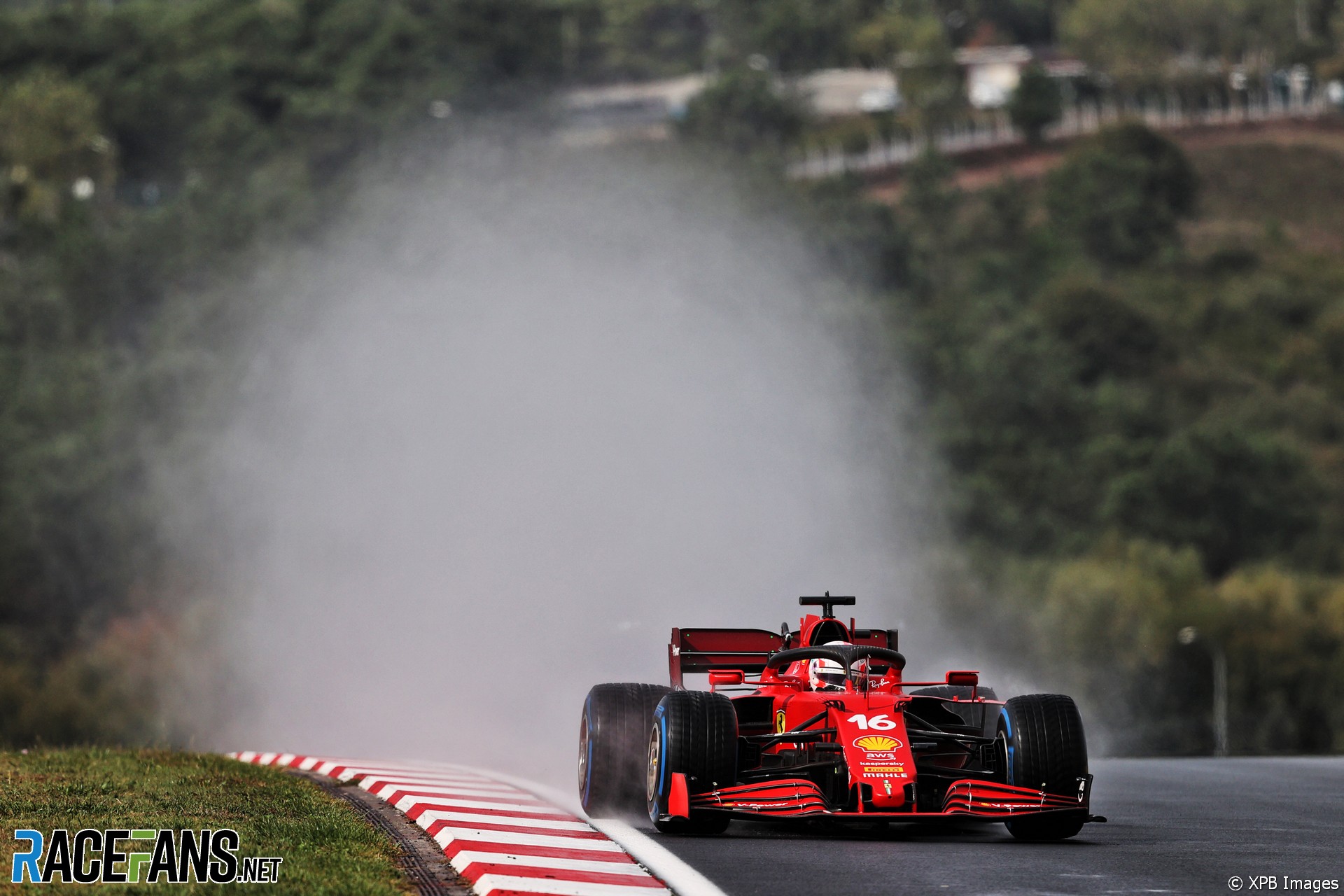Charles Leclerc, Ferrari, Istanbul Park, 2021