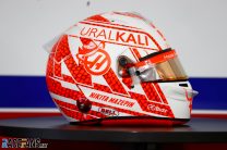 Nikita Mazepin’s 2021 United States Grand Prix helmet