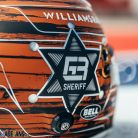 George Russell’s 2021 United States Grand Prix helmet