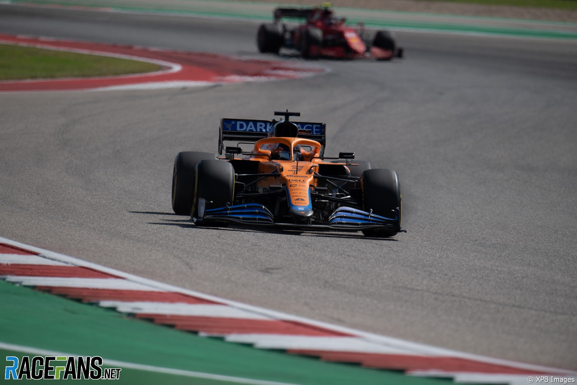 Daniel Ricciardo, McLaren, Circuit of the Americas, 2021