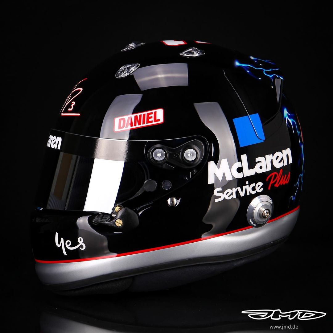 Daniel Ricciardo’s 2021 United States Grand Prix helmet