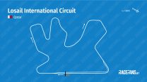 Losail International Circuit track map, 2021
