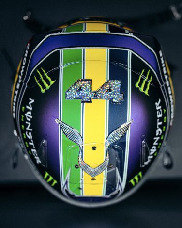 Lewis Hamilton's 2021 Sao Paulo Grand Prix helmet