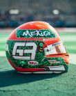 George Russell's 2021 Mexico City Grand Prix helmet
