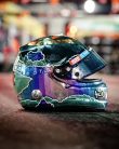 Daniel Ricciardo's 2021 Qatar Grand Prix helmet