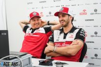 Kimi Raikkonen, Antonio Giovinazzi, Alfa Romeo, Autodromo Hermanos Rodriguez, 2021