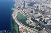 Jeddah Corniche Circuit construction, 2021