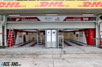 Alfa Romeo garage, Interlagos, 2021