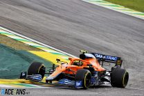 Lando Norris, McLaren, Interlagos, 2021