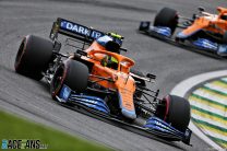 Lando Norris, McLaren, Interlagos, 2021