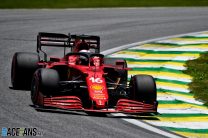 Charles Leclerc, Ferrari, Interlagos, 2021