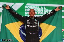 Hamilton dedicates honorary Brazilian citizenship to memory of Senna