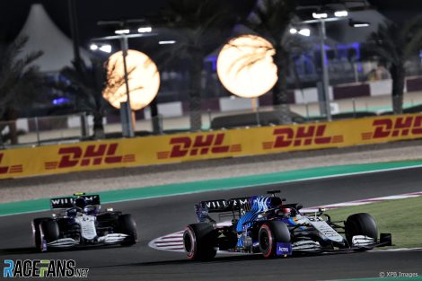 George Russell, Williams, Losail International Circuit, 2021