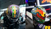 Title rivals sport new helmet designs as F1 returns to Brazil