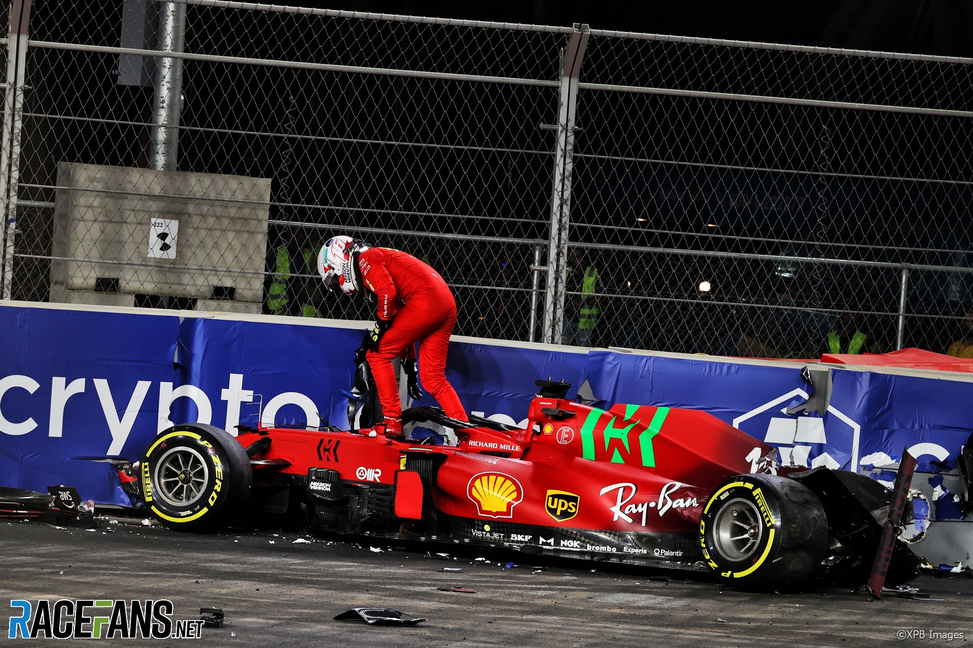 Charles Leclerc, Ferrari, Jeddah Corniche Circuit, 2021