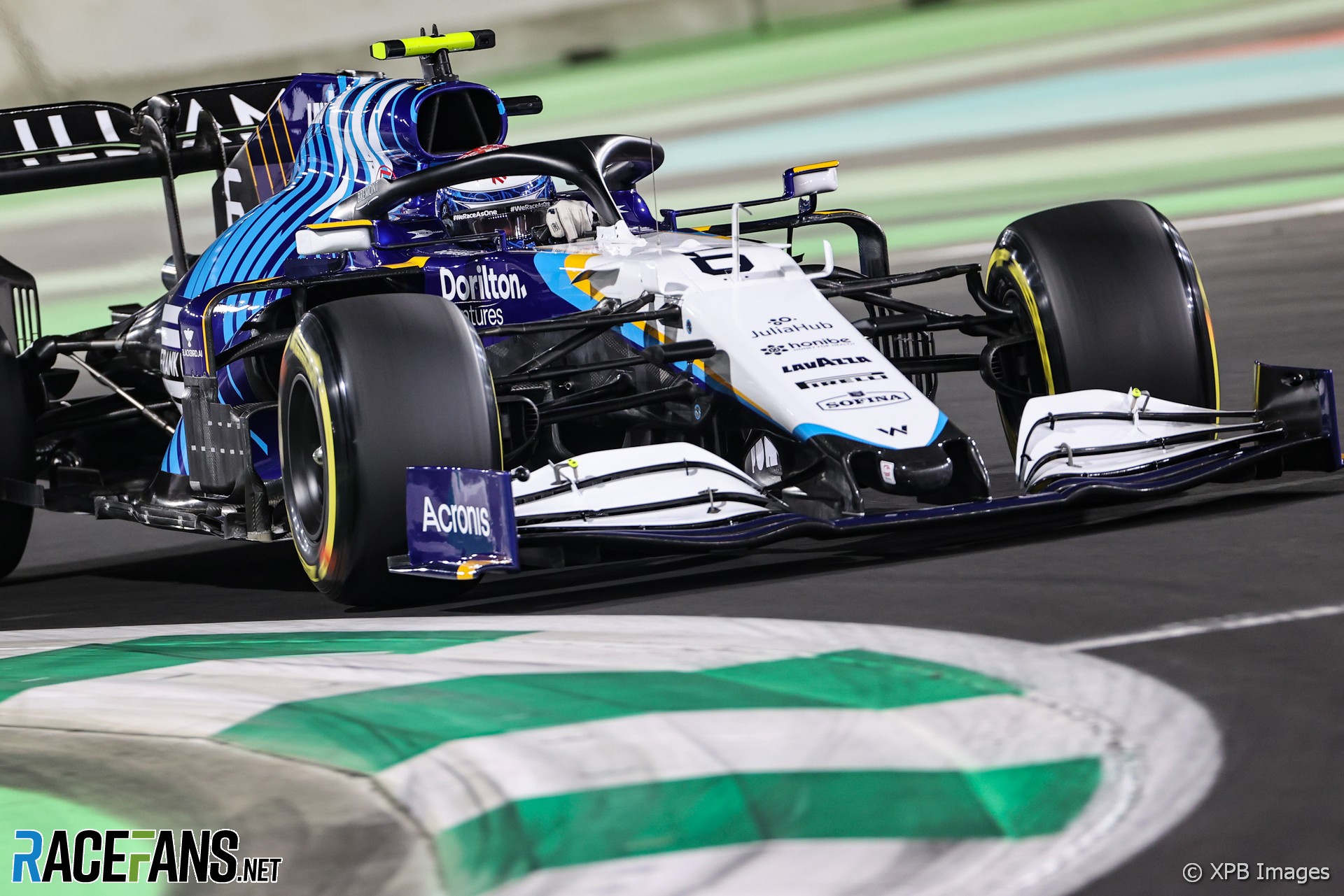 Nicholas Latifi, Williams, Jeddah Corniche Circuit, 2021