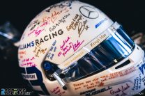 George Russell’s 2021 Abu Dhabi Grand Prix helmet
