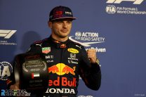 Horner hails Verstappen’s “absolutely insane” pole lap with minimal downforce