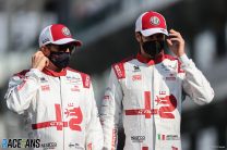 Kimi Raikkonen, Antonio Giovinazzi, Yas Marina, Abu Dhabi, 2021
