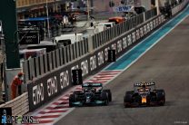 Lewis Hamilton, Sergio Perez, Yas Marina, Abu Dhabi, 2021