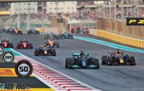 Lewis Hamilton, Max Verstappen, Yas Marina, Abu Dhabi, 2021