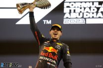 Verstappen victorious as Hamilton loses title in finale soured by restart row