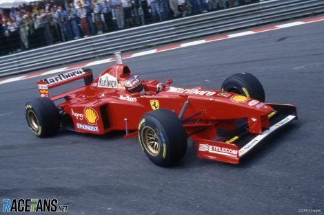 Michael Schumacher, Ferrari F310B, Spa-Francorchamps, Belgium, 1997