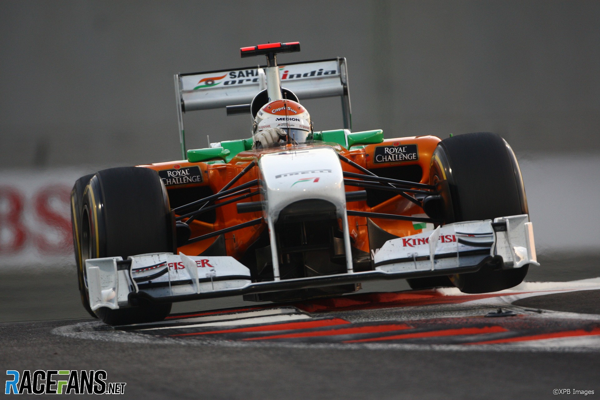 Adrian Sutil, Force India, Abu Dhabi, 2011