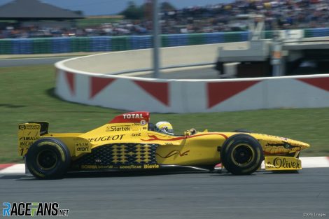 Giancarlo Giancarlo Fisichella, Jordan 197, Magny-Cours, France, 1997