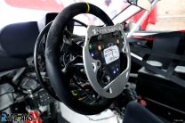 Hand controls, Bryan Herta Autosport, Hyundai, 2021