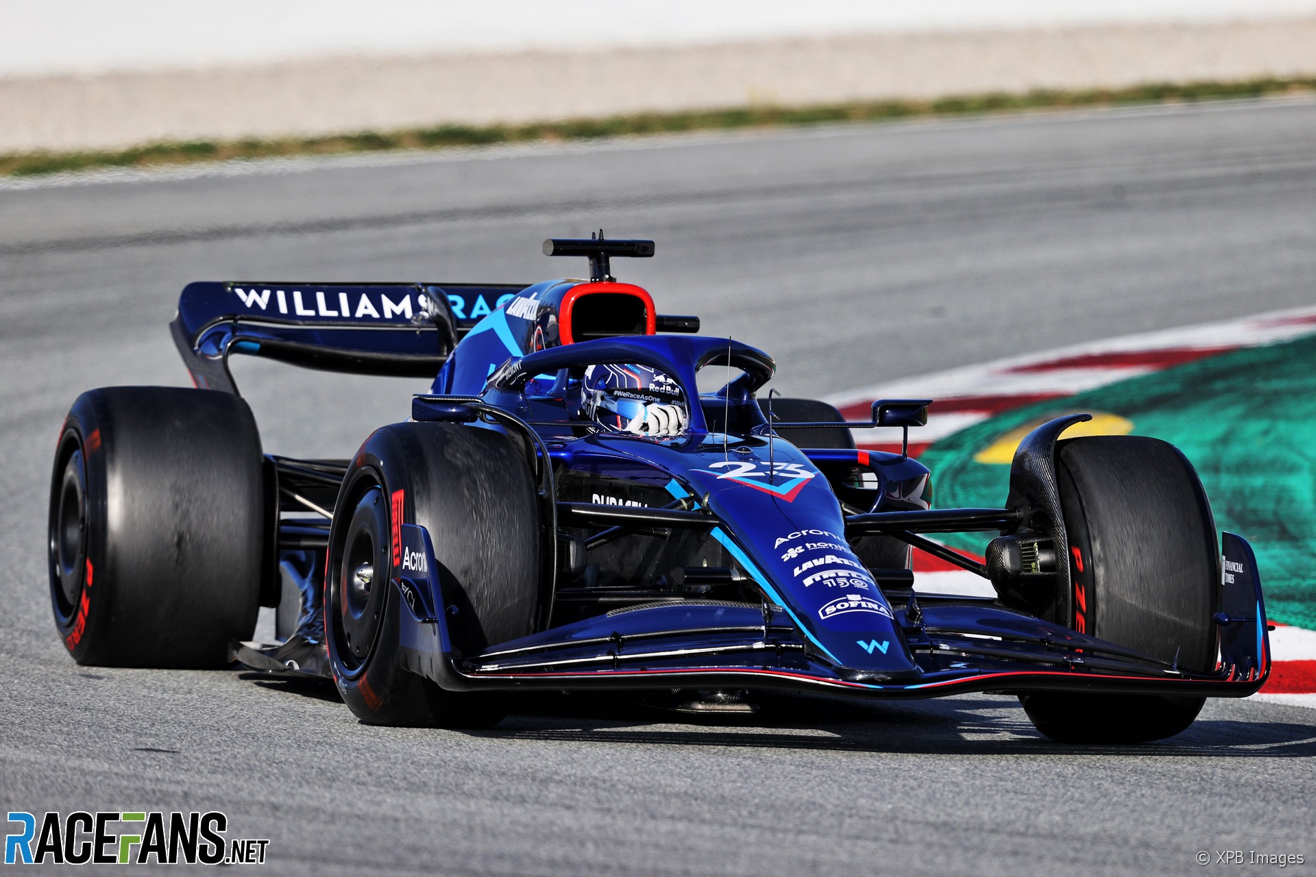 Alexander Albon, Williams, Circuit de Catalunya, 2022