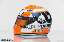Yuki Tsunoda helmet, AlphaTauri, 2022