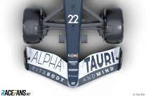 AlphaTauri AT03 rendering, 2022