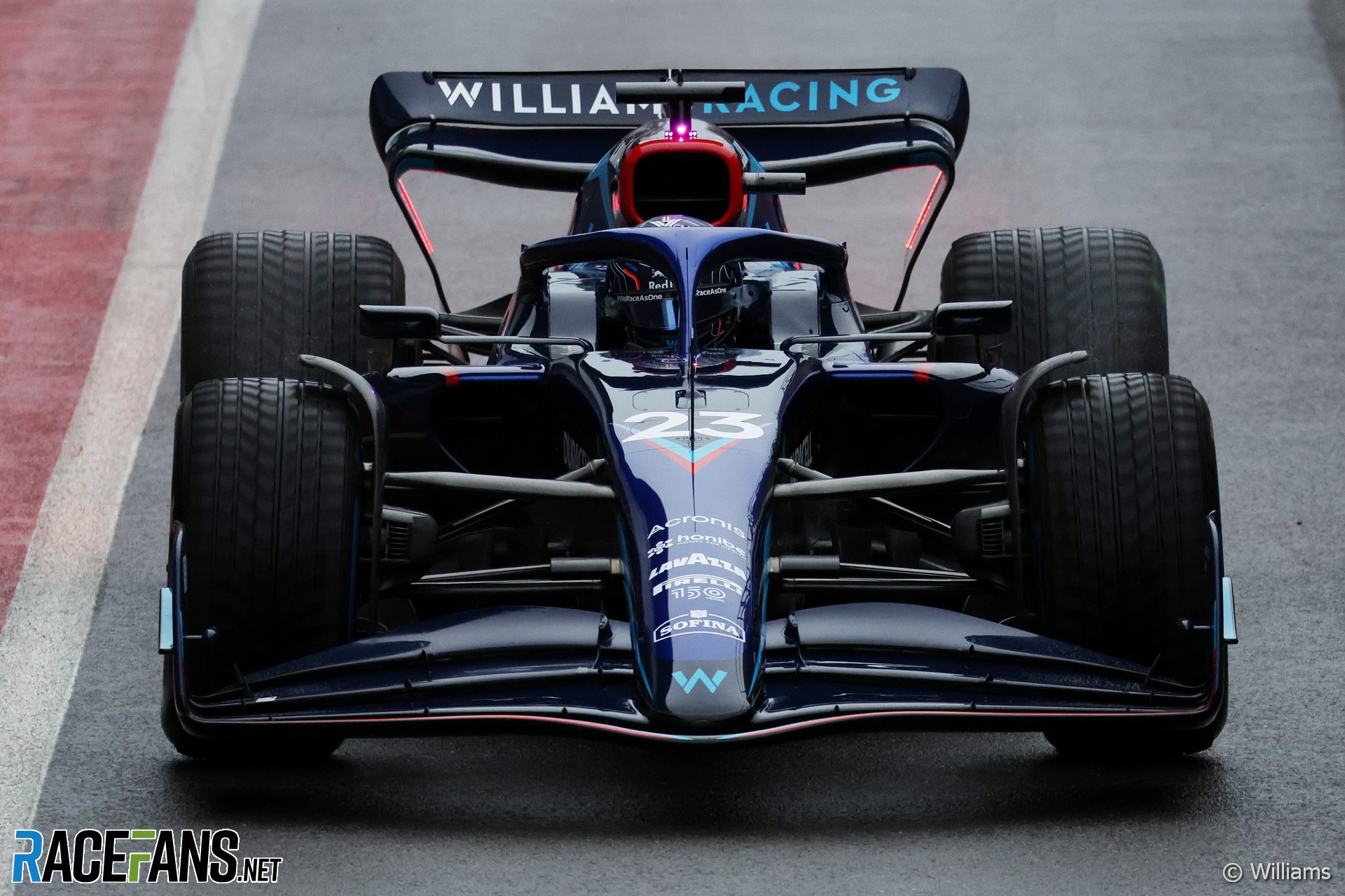 Alexander Albon, Williams, Silverstone, 2022