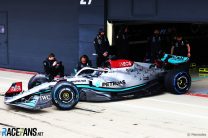 Mercedes saw signs of W13’s deep flaws in its first run at launch
