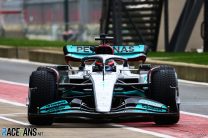George Russell, Mercedes, Silverstone, 2022