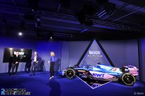Alpine A522 livery launch, 2022