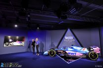 Alpine A522 livery launch, 2022