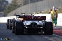 George Russell, Mercedes, Circuit de Catalunya, 2022