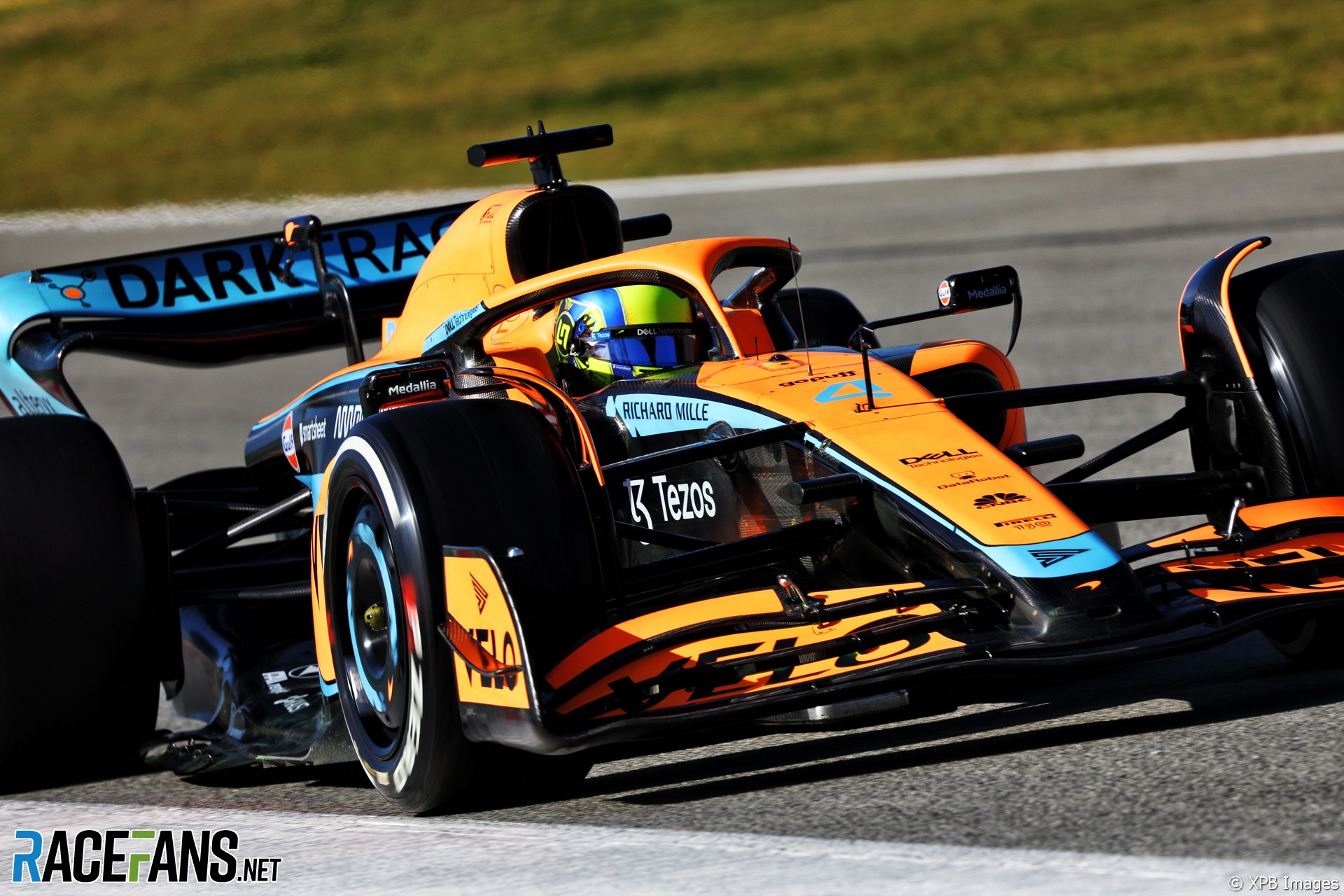 Lando Norris, McLaren, Circuit de Catalunya, 2022