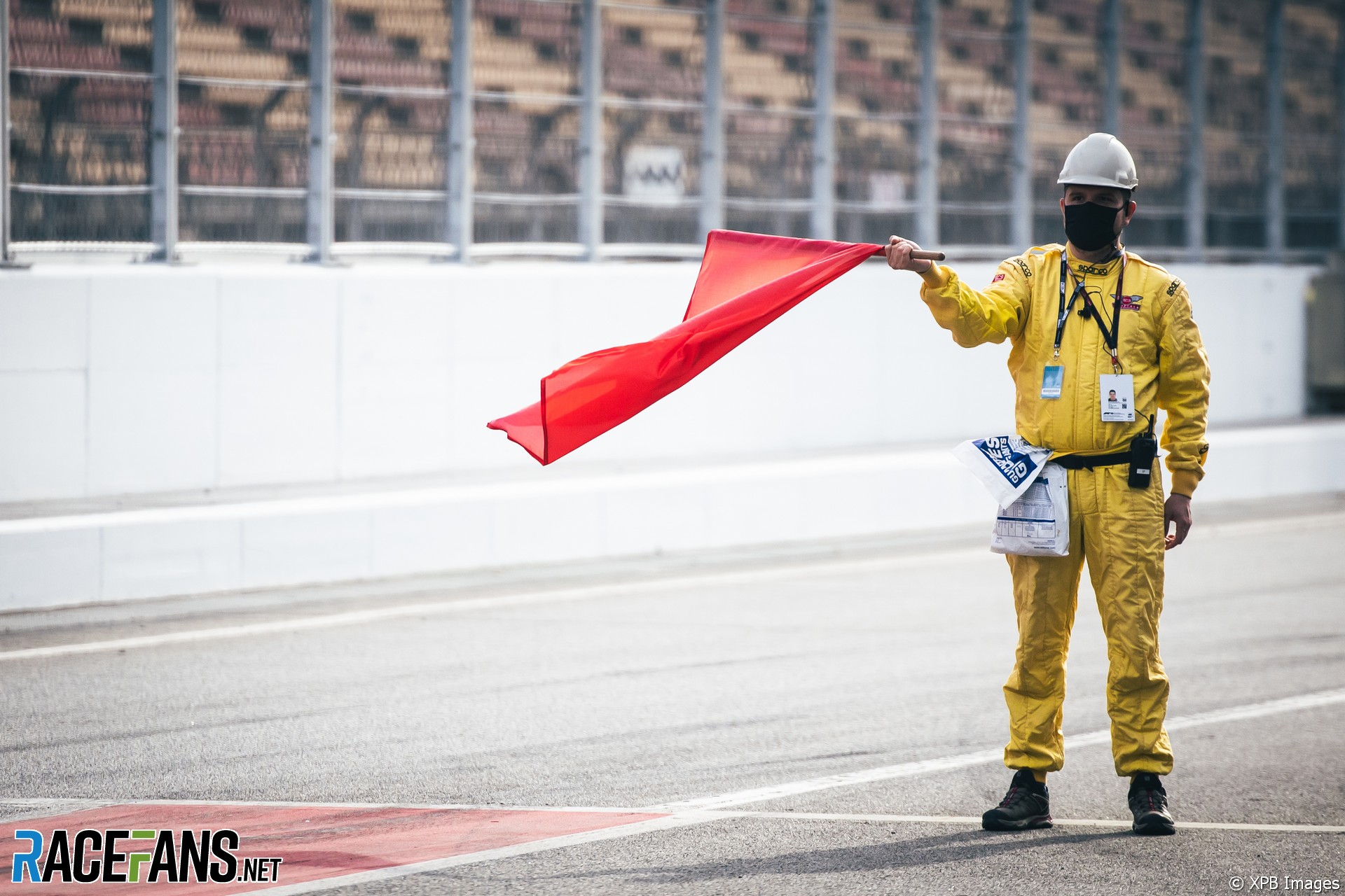 Red flag, Circuit de Catalunya, 2022