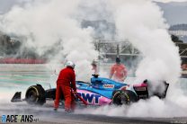 Alpine end test early after hydraulic problem stops Alonso